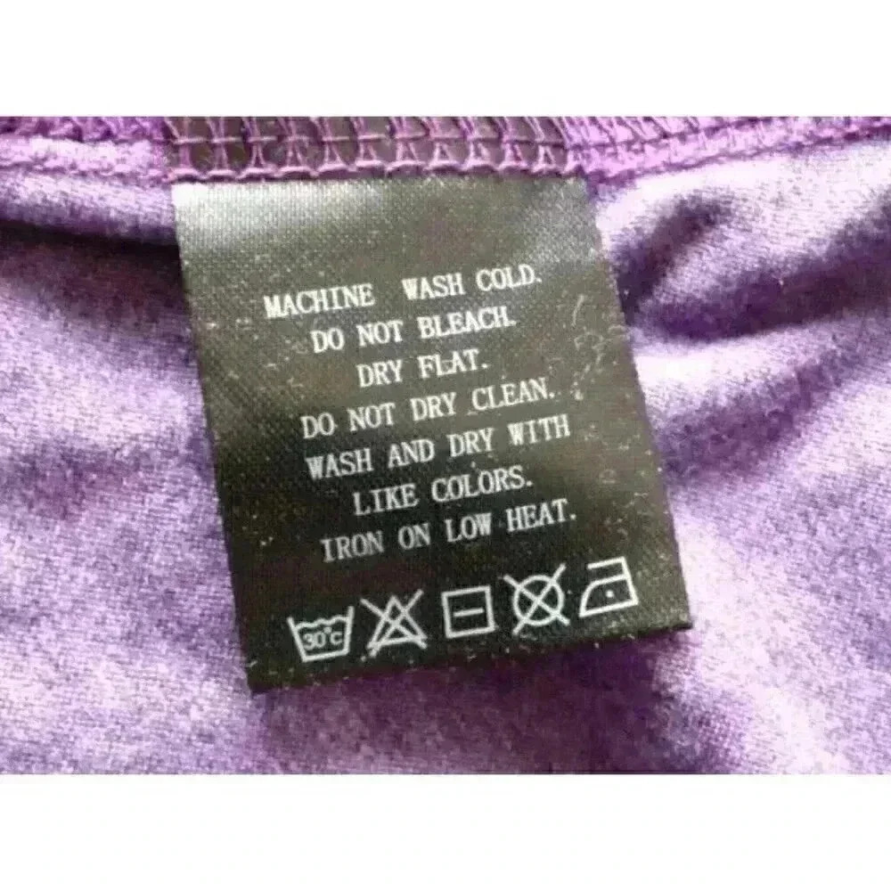 Loveu.dear Women's Pullover Purple Button Top sz 2XL - Picture 10 of 11